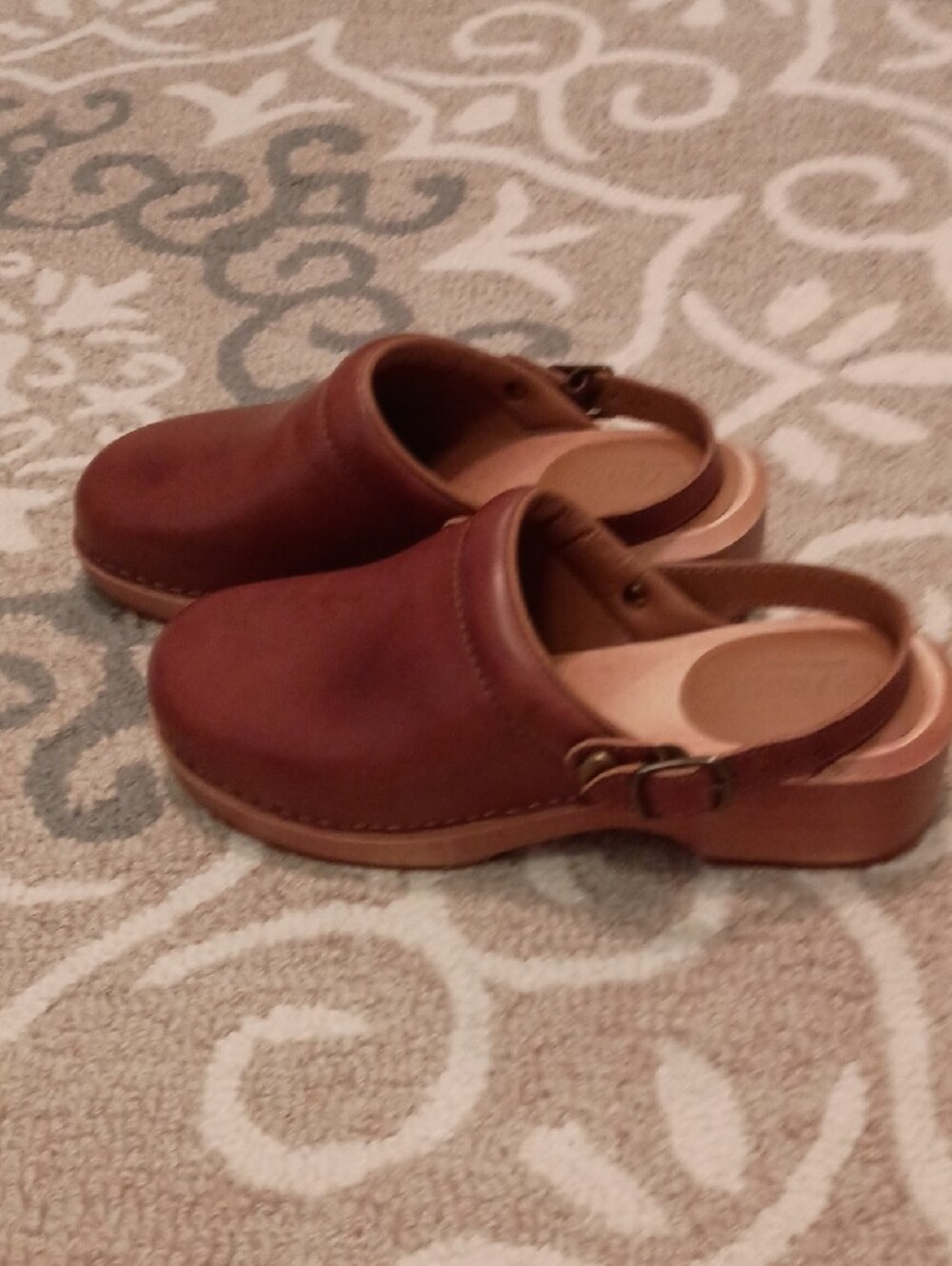 Re/Done Leather Clogs - Picture 5 of 6